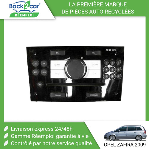 Autoradio opel zafira - autoradio, (b)